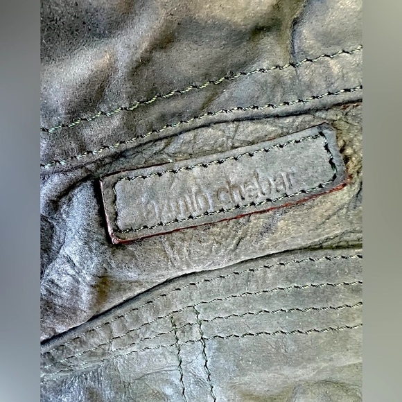 Jazmin Chebar Chic Green Shoulder Slouchy Bag Colorful Tassels Lagenlook - Picture 6 of 15